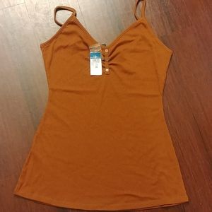 Rue21 Medium red V-Neck tank top 3X